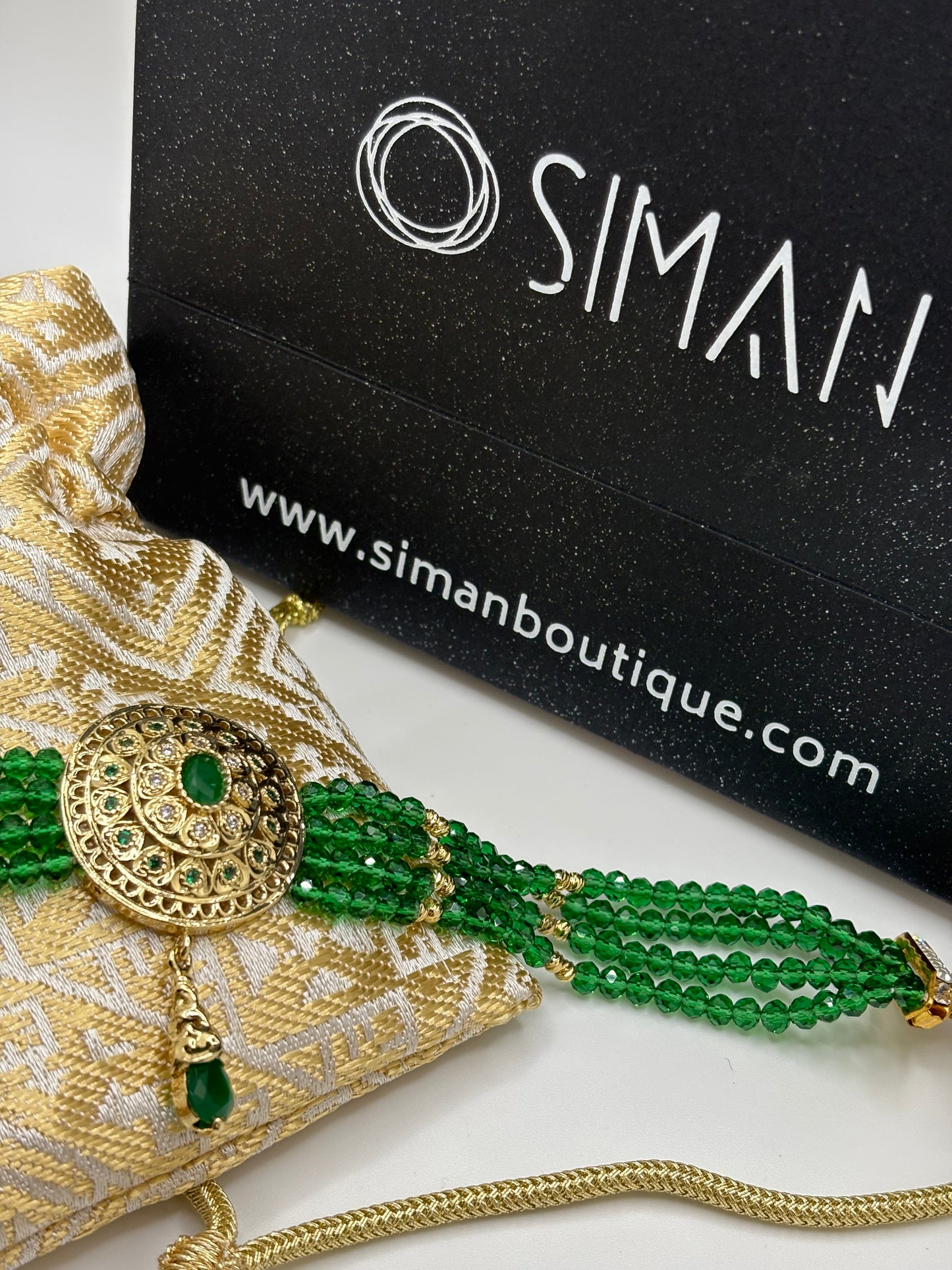 Lalla Nezha Choker Green