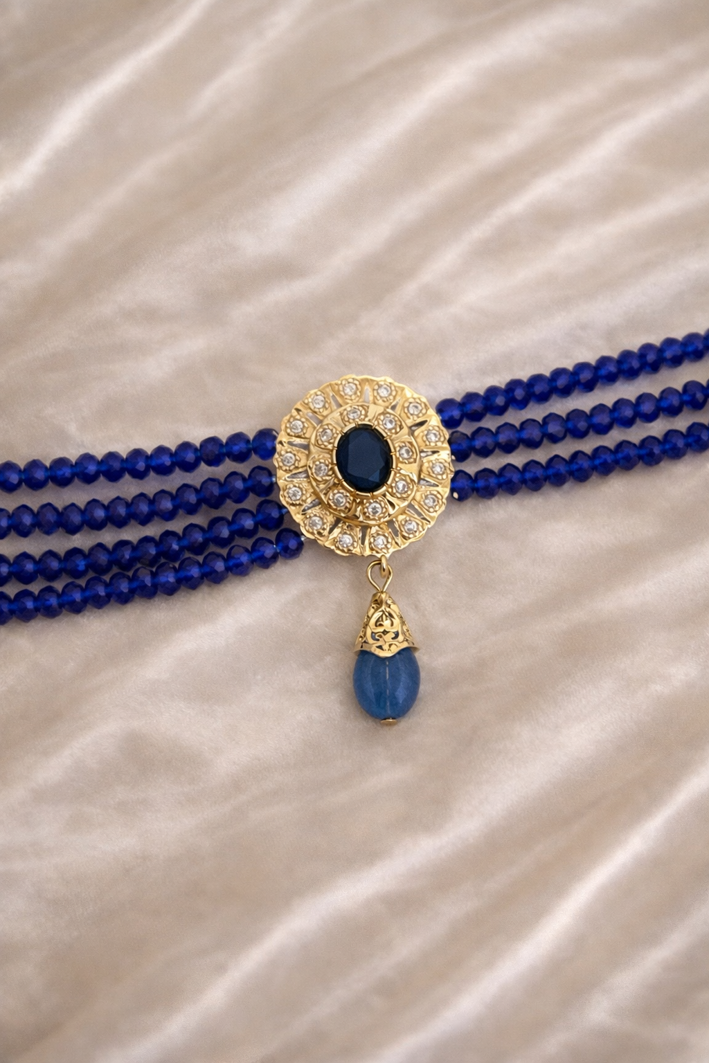 Lalla Nezha Choker Blue