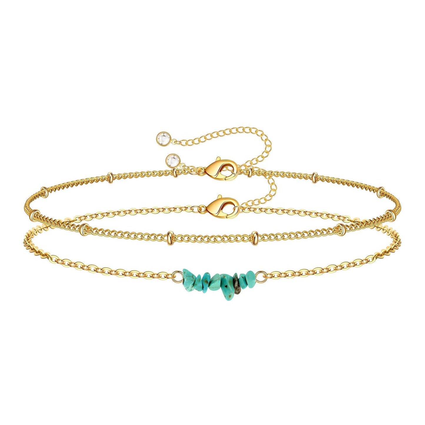 18K VERGULD ROESTVRIJ STALEN ARMBAND WATERDICHT