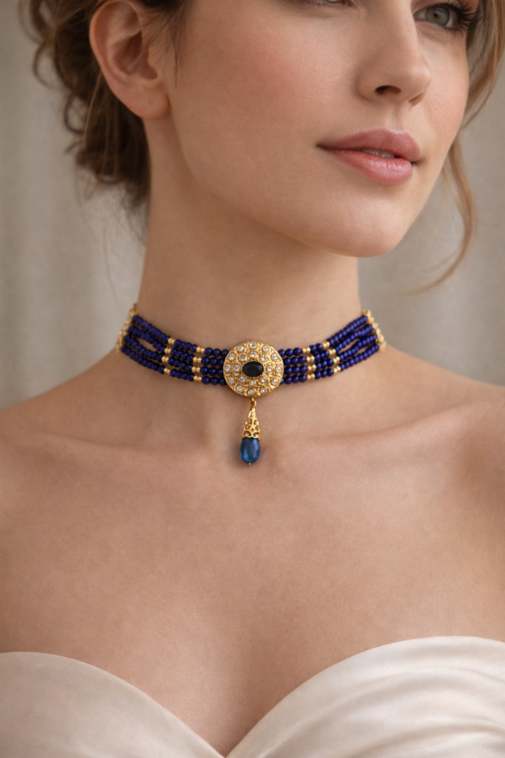 Layali Sapphire Choker