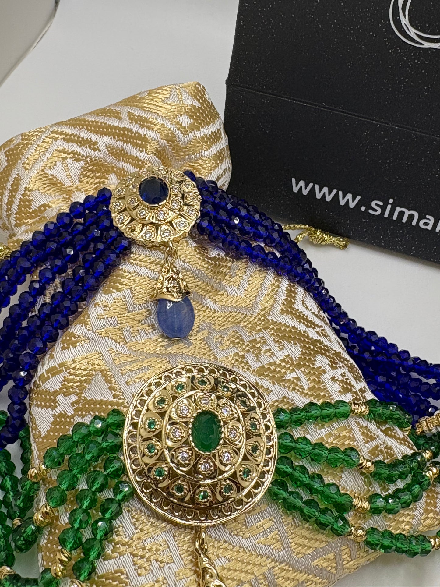 Lalla Nezha Choker Green