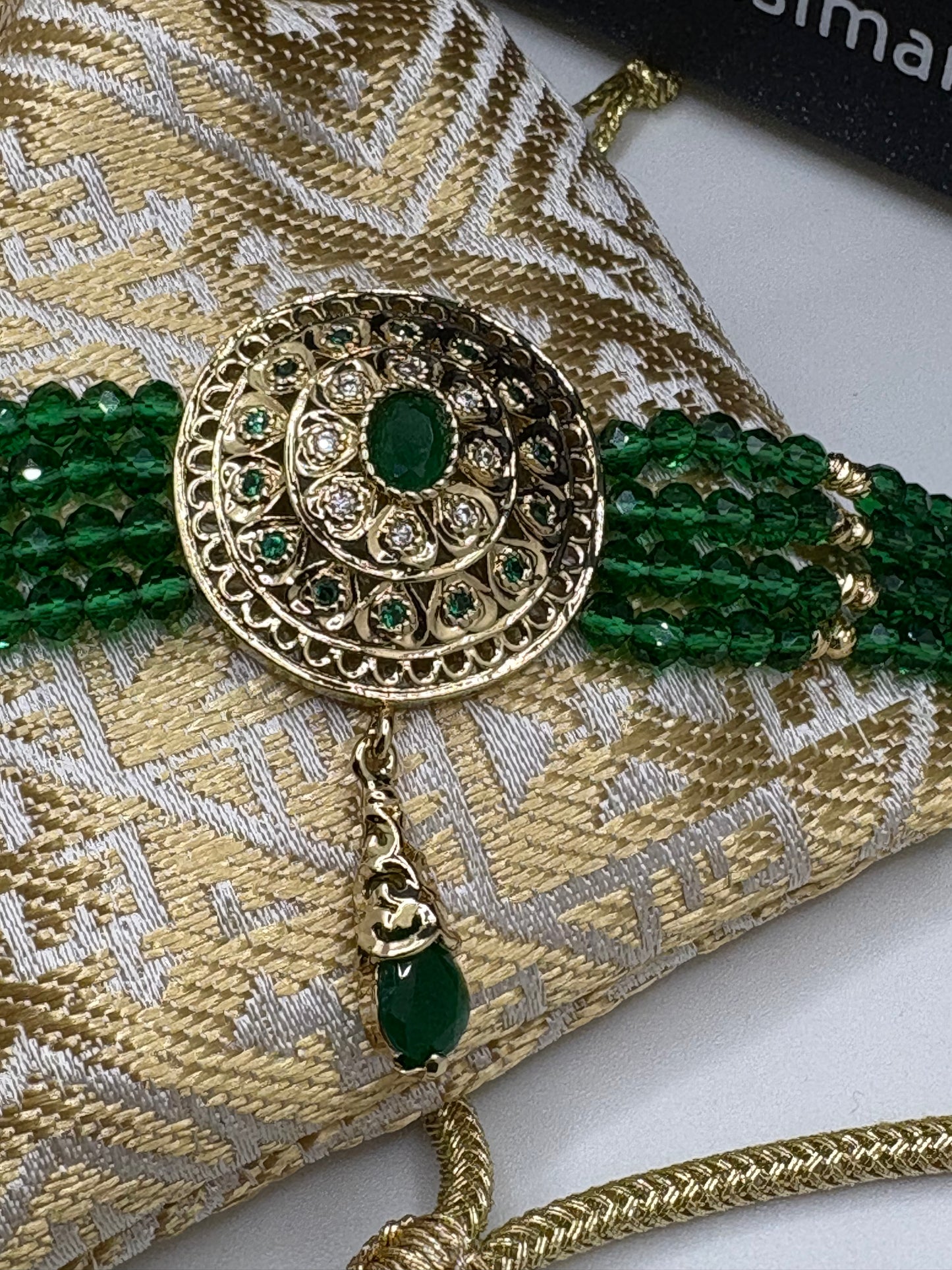 Lalla Nezha Choker Green